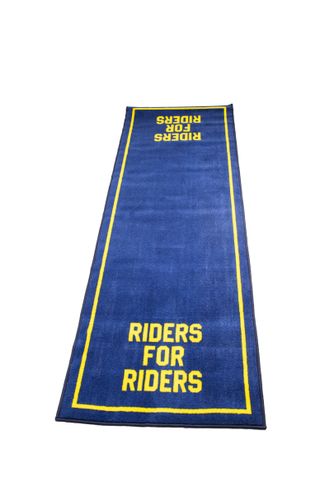 שטיח כחול לאופנוע RIDERS FOR RIDERS 