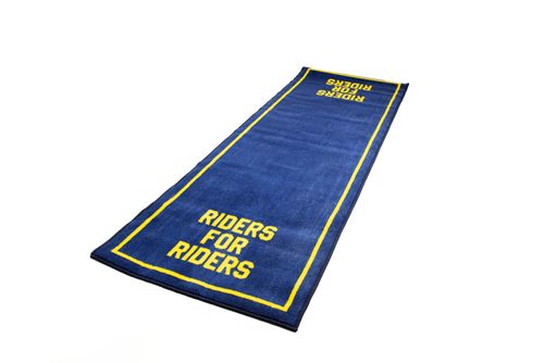 שטיח כחול לאופנוע RIDERS FOR RIDERS 