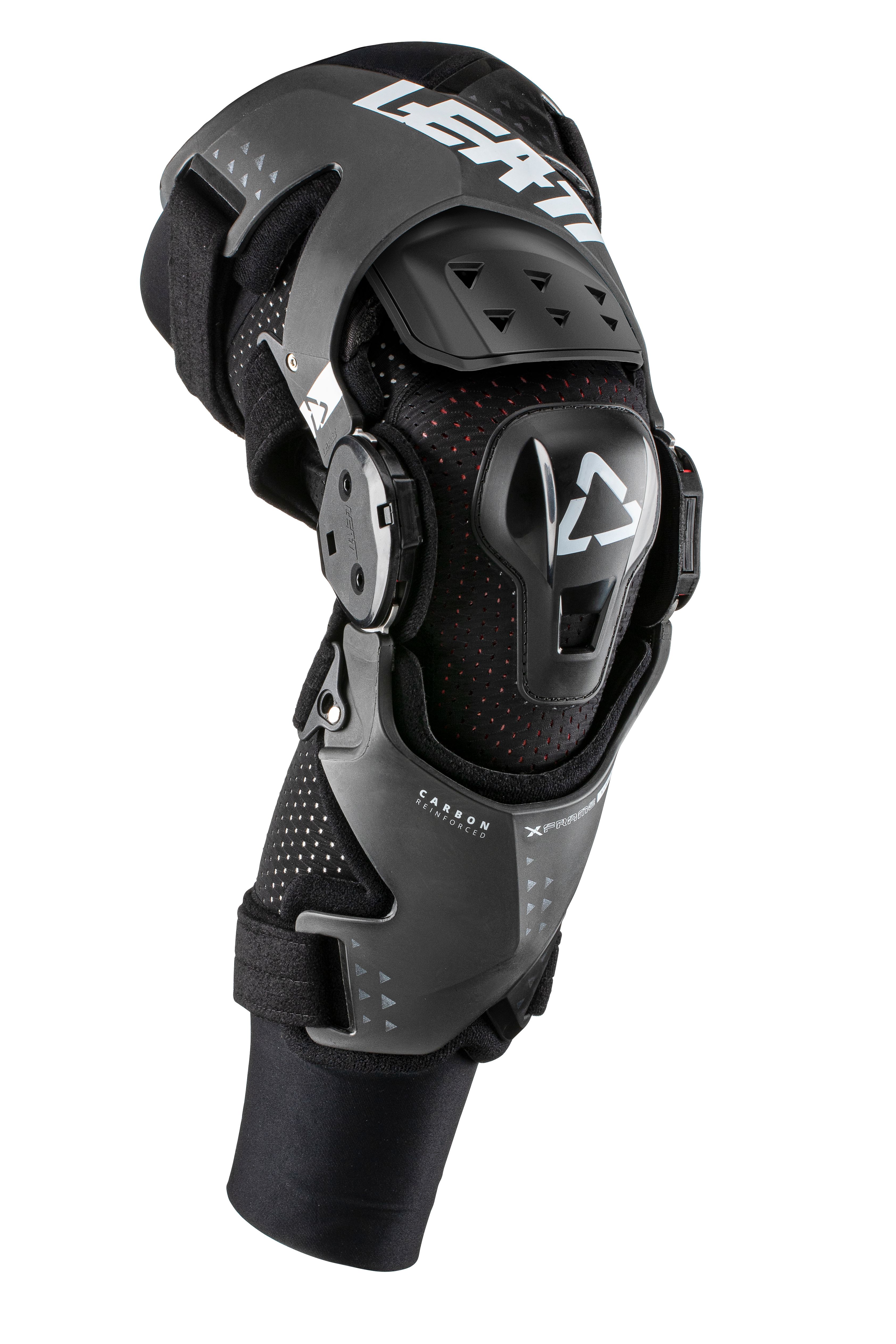 מגן ברך (ברייס) ליט קרבון- LEATT KNEE BRACE X-FRAME HYBRID