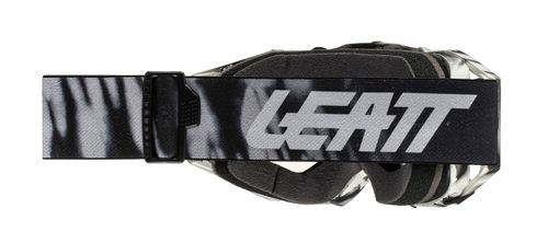 משקפי אבק ליט שחור/לבן -  LEATT VELOCITY IRIZ AFRICAN TIGER 6.5