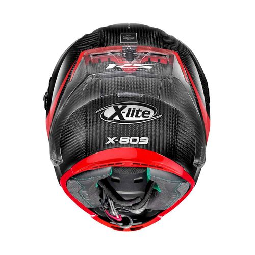 קסדת אקס לייט שחור / אדום X-LITE X803 RS HOT LAP 
