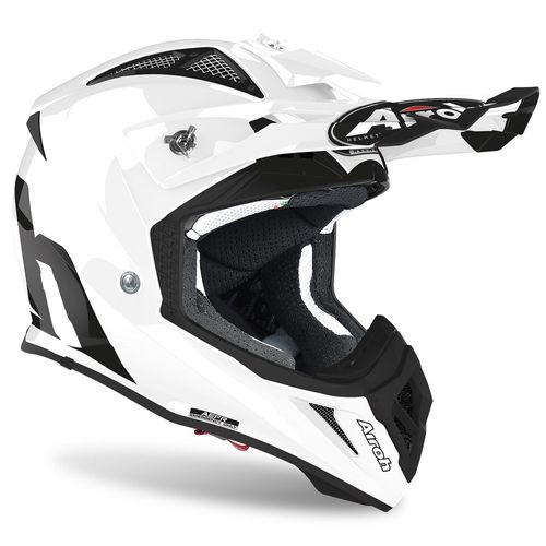 קסדת אירו אביאטור אייס לבן -  AIROH AVIATOR ACE  V21