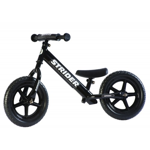 אופני איזון לילדים סטריידר שחור STRIDER 12 SPORT 