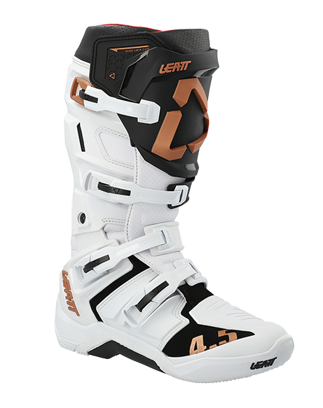 מגף רכיבה ליט לבן - LEATT BOOTS GPX 4.5