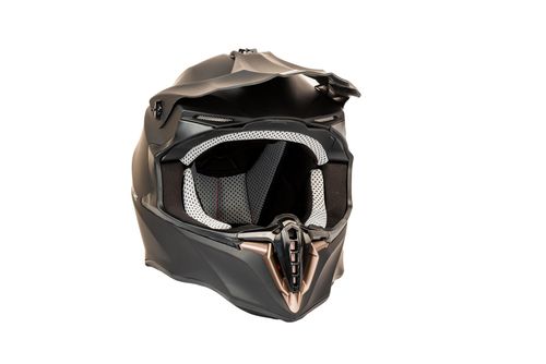 מבצע קסדת שטח שחור מט DFX HELMET +משקפי אבק מתנה