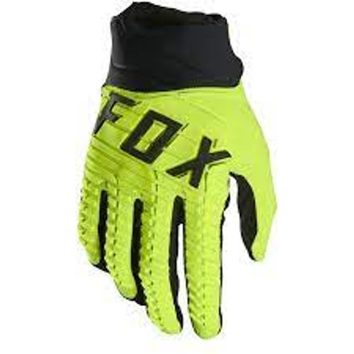 כפפות רכיבה פוקס צהוב - FOX 360 GLOVES V21  