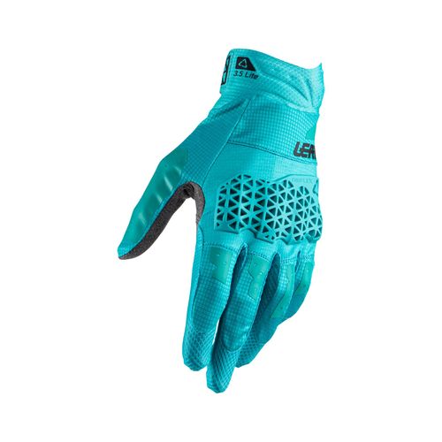 כפפות רכיבה ליט תכלת - LEATT GLOVE MOTO 3.5 LITE AQUA