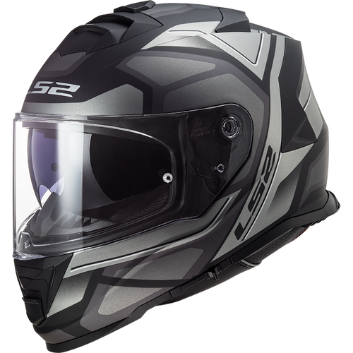 קסדת אל אס 2 סטורם טיטאניום / שחור מט LS2 FF800 STORM FASTER
