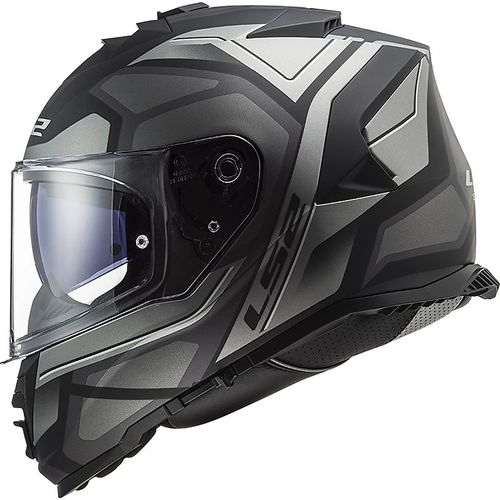 קסדת אל אס 2 סטורם טיטאניום / שחור מט LS2 FF800 STORM FASTER
