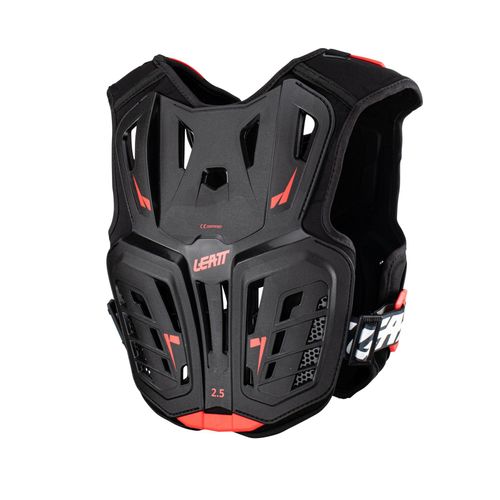 מגן חזה ליט 2.5 ג'וניור שחור / אדום - LEATT CHEST 2.5 JUNIOR