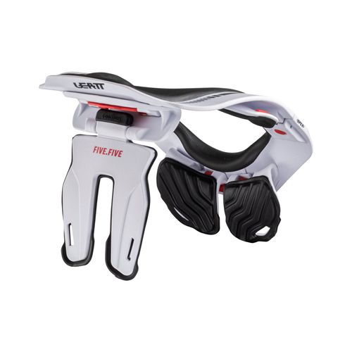 מגן צוואר ליט 5.5 שחור / לבן - LEATT NECK BRACE GPX 5.5 WHITE V22
