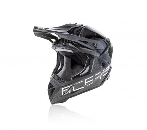 קסדת אצ'רביס קרבון אפור / שחור ACERBIS STEEL CARBON