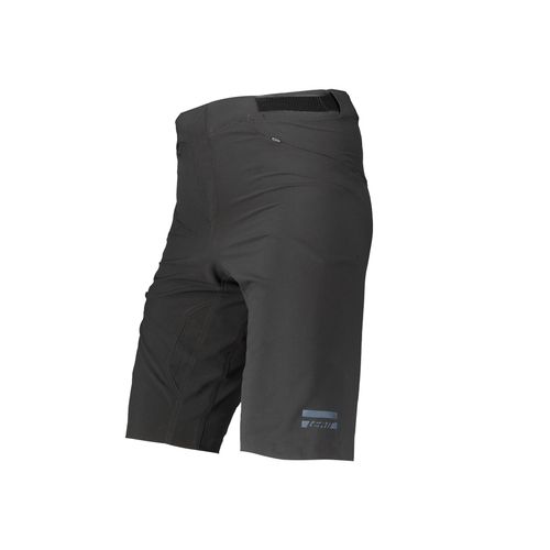 מכנס רכיבה קצר ליט שחור - LEATT MTB TRAIL 1.0 BLACK V21