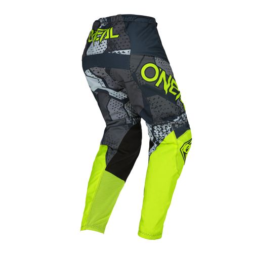 חליפת ילדים אוניל אפור / צהוב - ONEAL ELEMENT CAMO V22 YOUTH 