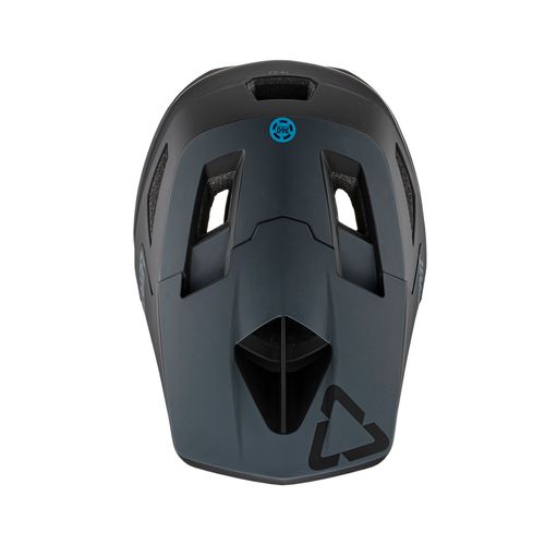 קסדת אינדורו מלאה לאופניים ליט שחור -  LEATT MTB 4.0 BLACK V22