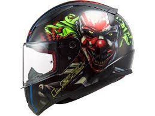 קסדת אל אס 2 רפיד שחור צבעוני מט LS2 FF353 RAPID HAPPY DREAMS