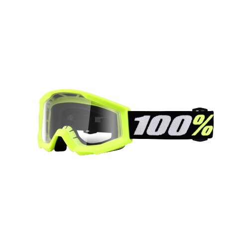 משקפי אבק לילדים 100% מיני צהוב - STRATA 2 MINI
