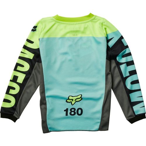חליפת ילדים פוקס 180 צהוב / תכלת - FOX 180 TRICE KIDS