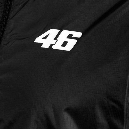 מעיל גשם ולנטינו רוסי שחור - VR46 CORE RAINCOAT BLACK