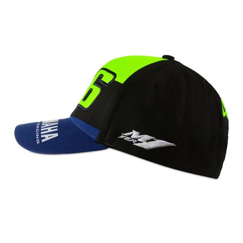כובע ולנטינו רוסי כחול / צהוב - VR46 YAMAHA VR46 CAP 