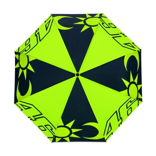 שמשיית ולנטינו רוסי צהוב / שחור - VR46 SUN AND MOON BIG UMBRELLA
