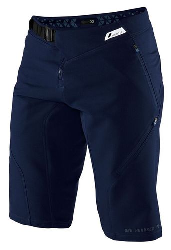 מכנס רכיבה קצר לאופניים כחול 100% AIRMATIC