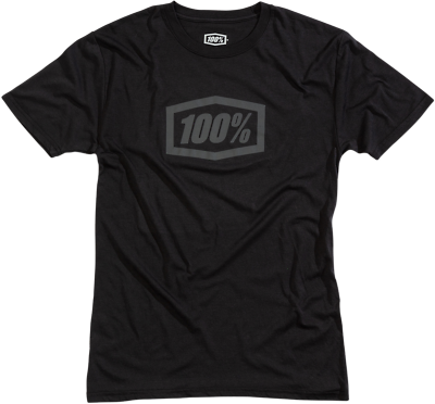 חולצת 100% שחור / אפור - ESSENTIAL BLACK