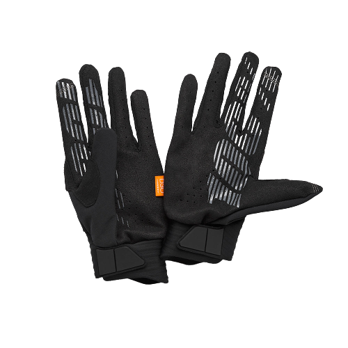 כפפות רכיבה 100% שחור - COGNITO 3DO GLOVES