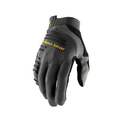 כפפות רכיבה 100% אפור - R-CORE GLOVES