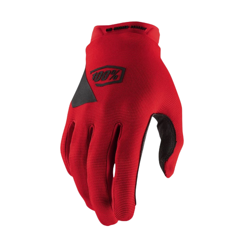 כפפות רכיבה 100% אדום - RIDECAMP GLOVES