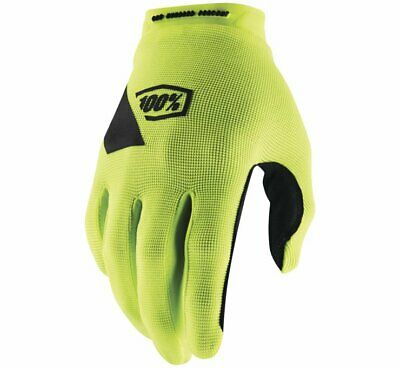 כפפות רכיבה 100% צהוב - RIDECAMP GLOVES