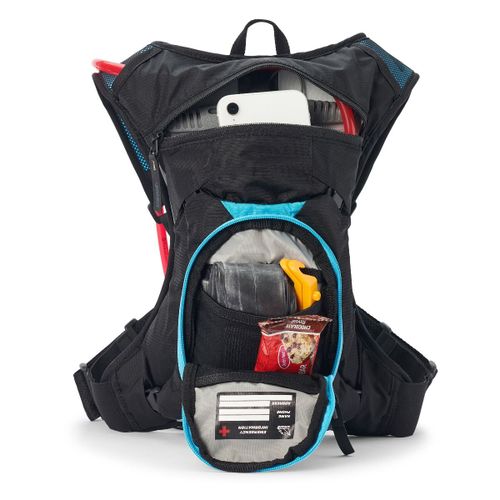 תיק רכיבה שחור / כחול -  USWE MTB HYDRO 3L  
