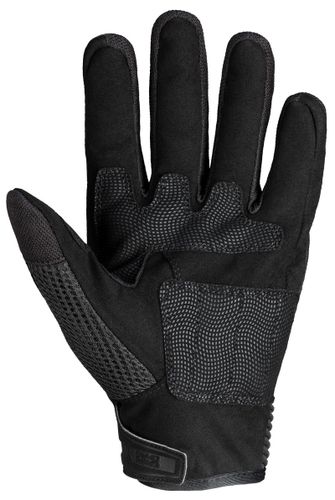 כפפות קיץ אי איקס אס שחור - IXS URBAN GLOVE SAMUR-AIR 2.0
