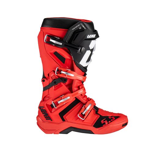 מגף רכיבה ליט אדום -  LEATT BOOTS GPX FLEXLOCK 5.5 RED
