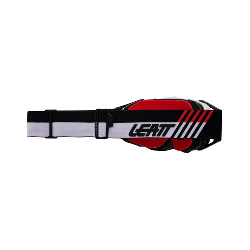 משקפי אבק ליט שחור / אדום / לבן -  LEATT VELOCITY IRIZ 6.5 