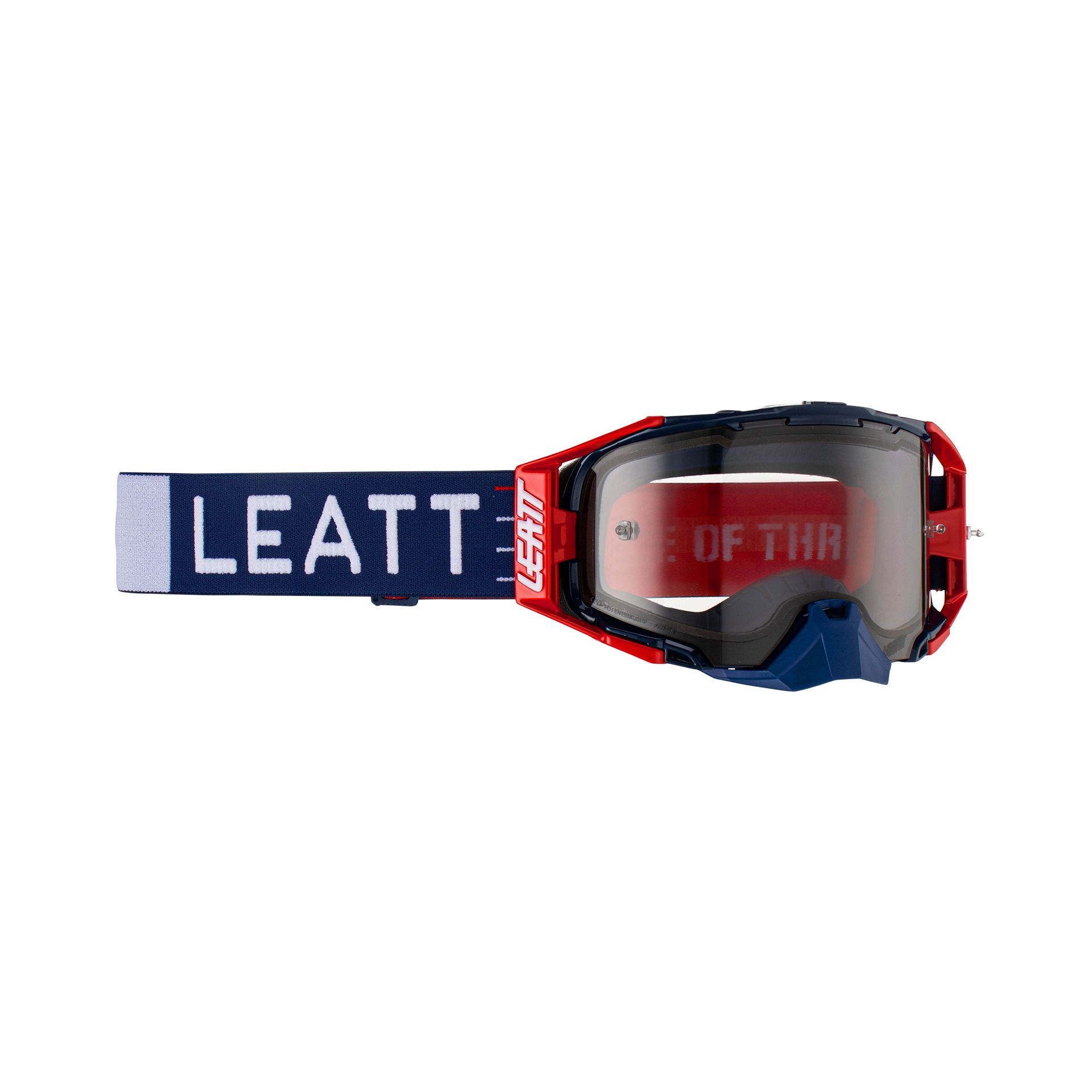משקפי אבק ליט כחול / אדום - LEATT VELOCITY 6.5 ROYAL