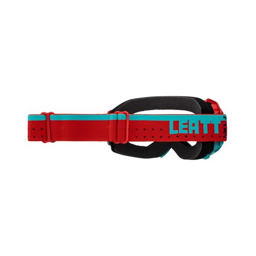 משקפי אבק ליט תכלת / אדום - LEATT VELOCITY 4.5 IRIZ FUEL
