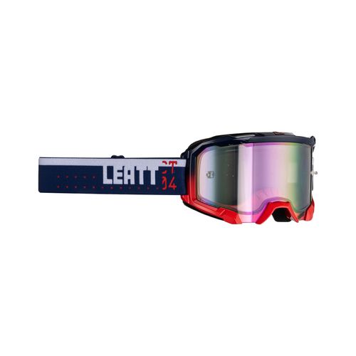 משקפי אבק ליט כחול / אדום - LEATT VELOCITY 4.5 IRIZ ROYAL