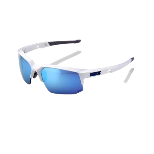 משקפי שמש לרכיבת אופניים 100% לבן - SPEEDCOUPE 188