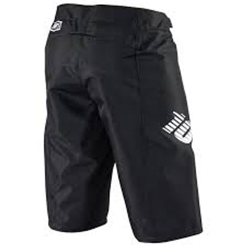 מכנס רכיבה קצר לאופניים שחור 100% R-CORE DH