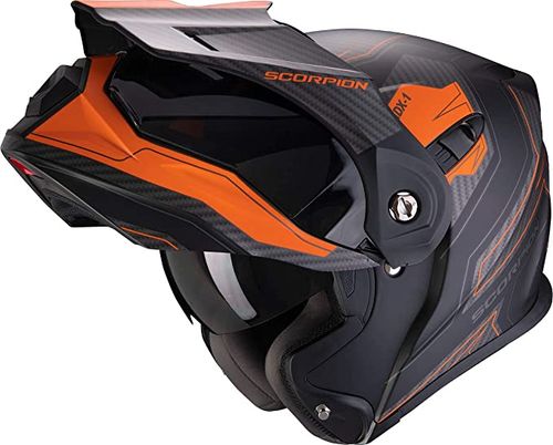 קסדה דו שימושית כתום / שחור  - SCORPION EXO ADX-1 TUCSON