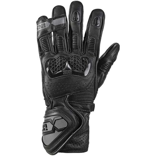 כפפות עור אי איקס אס שחור - IXS SPORT LD RS 200 2.0