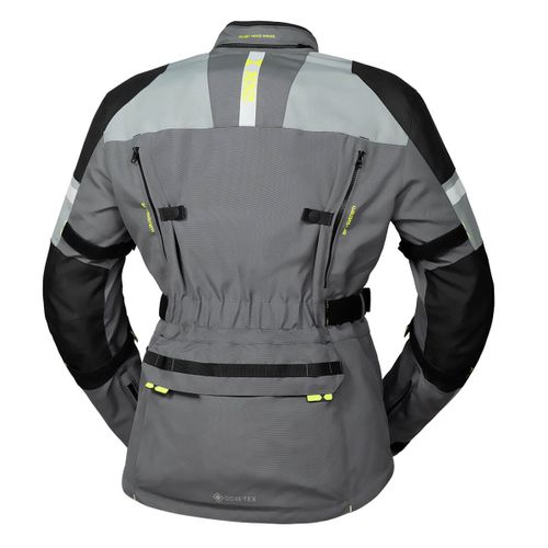 מעיל אדונצ'ר רב עונתי אפור / צהוב - IXS ADVNETURE GTX JACKET