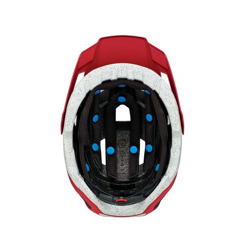 קסדת אול מאונטיין לאופניים 100% אדום / לבן  -  ALTEC FIDLOCK