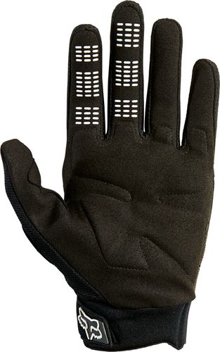 כפפות רכיבה פוקס שחור / לבן - FOX DIRTPAW CE V23