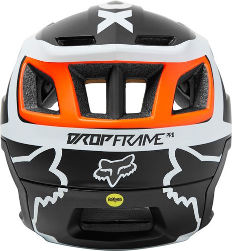 קסדת אנדורו לאופניים פוקס אפור שחור -  FOX DROPFRAME MIPS DIVIDE V23