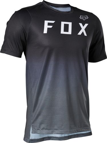 חולצת רכיבה קצרה פוקס שחור - FOX RACING FLEXAIR PRO SHORT SLEEVE JERSEY