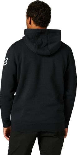 קפוצ'ון פליז פוקס שחור / לבן - FOX KAWI STRIPES PO FLEECE V23