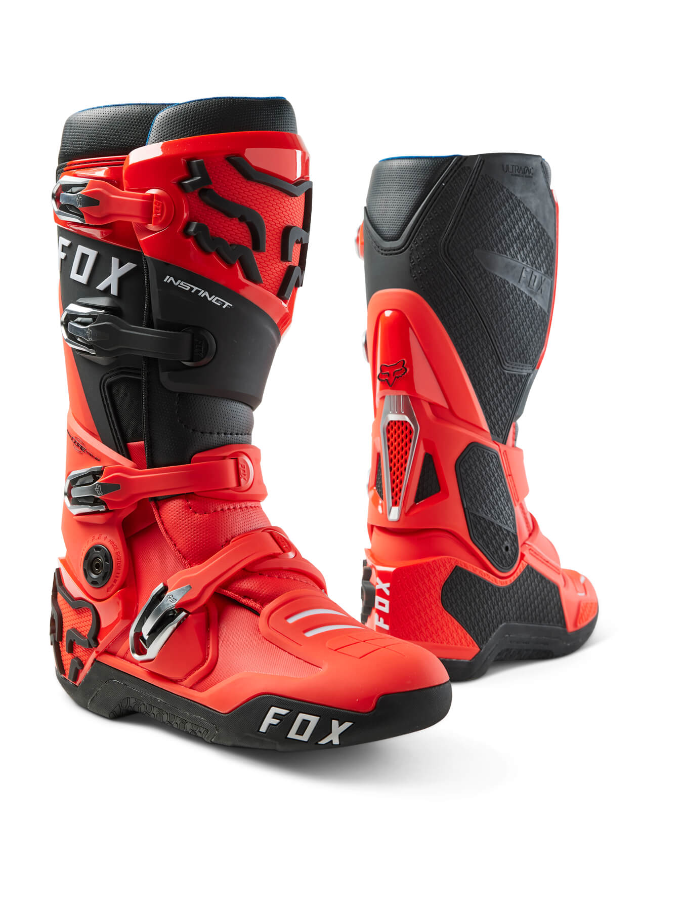 מגף רכיבה פוקס אינסטינקט 2.0 אדום - FOX INSTINCT 2.0 V23 