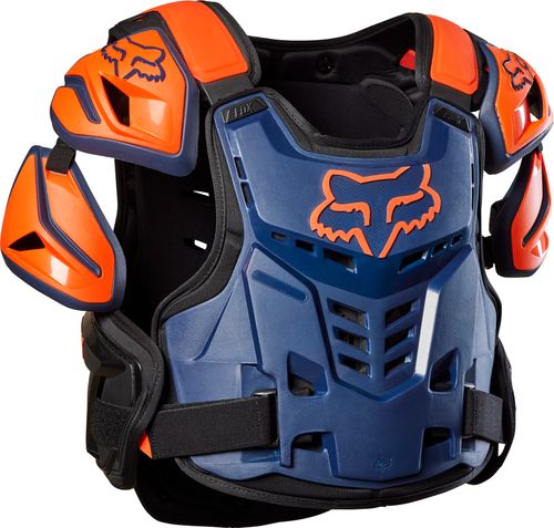 מגן חזה פוקס רפטור כתום / כחול - FOX RAPTOR VEST V23